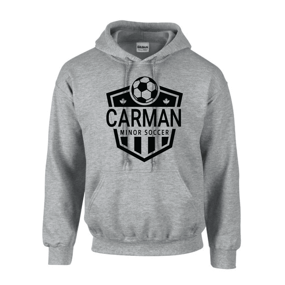 G185 Gildan Heavy Blend 8 oz., 50/50 Hooded Sweatshirt - Sport Grey