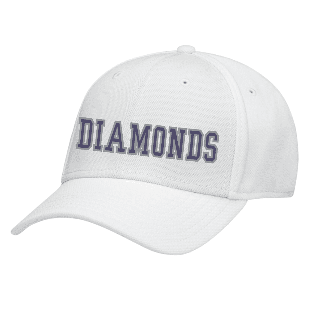 AC0010 Deluxe Polyester 6 Panel Cap - White