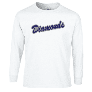 G240 Gildan Ultra Cotton Long Sleeve T-Shirt - White