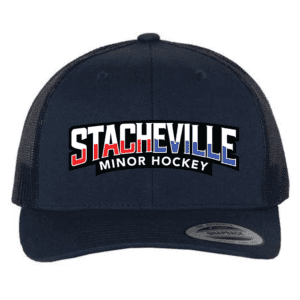 6606 Yupoong Adult Retro Trucker Cap - Navy