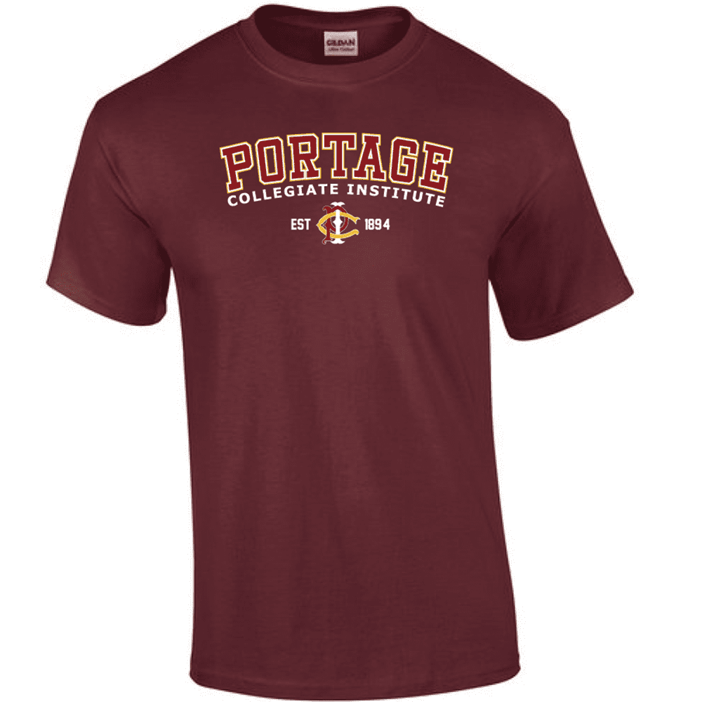 G200 Gildan Ultra Cotton T-Shirt - Maroon