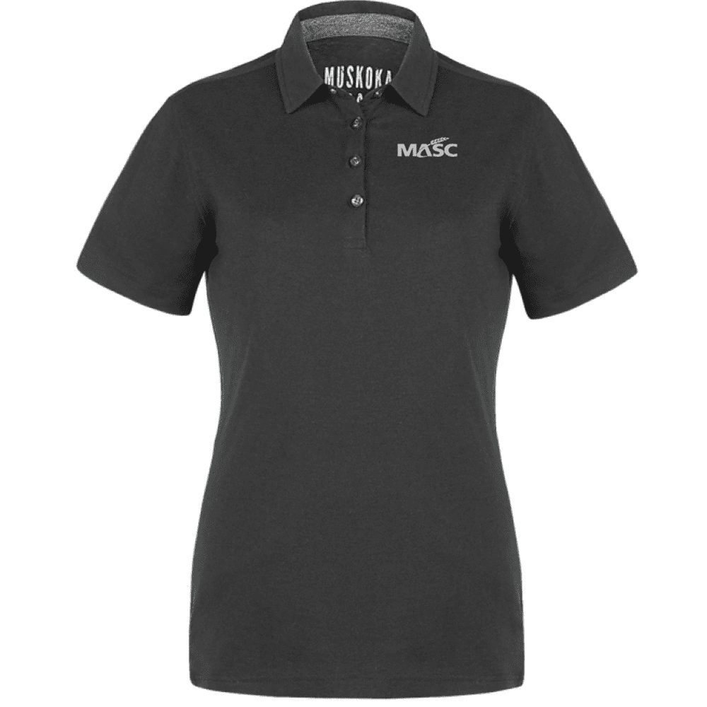 S05751 CSW Muskoka Trail Ladies' Fairway Poly/Cotton Polo - Black