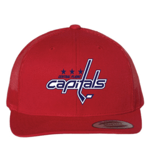 6606 Yupoong Adult Retro Trucker Cap - Red