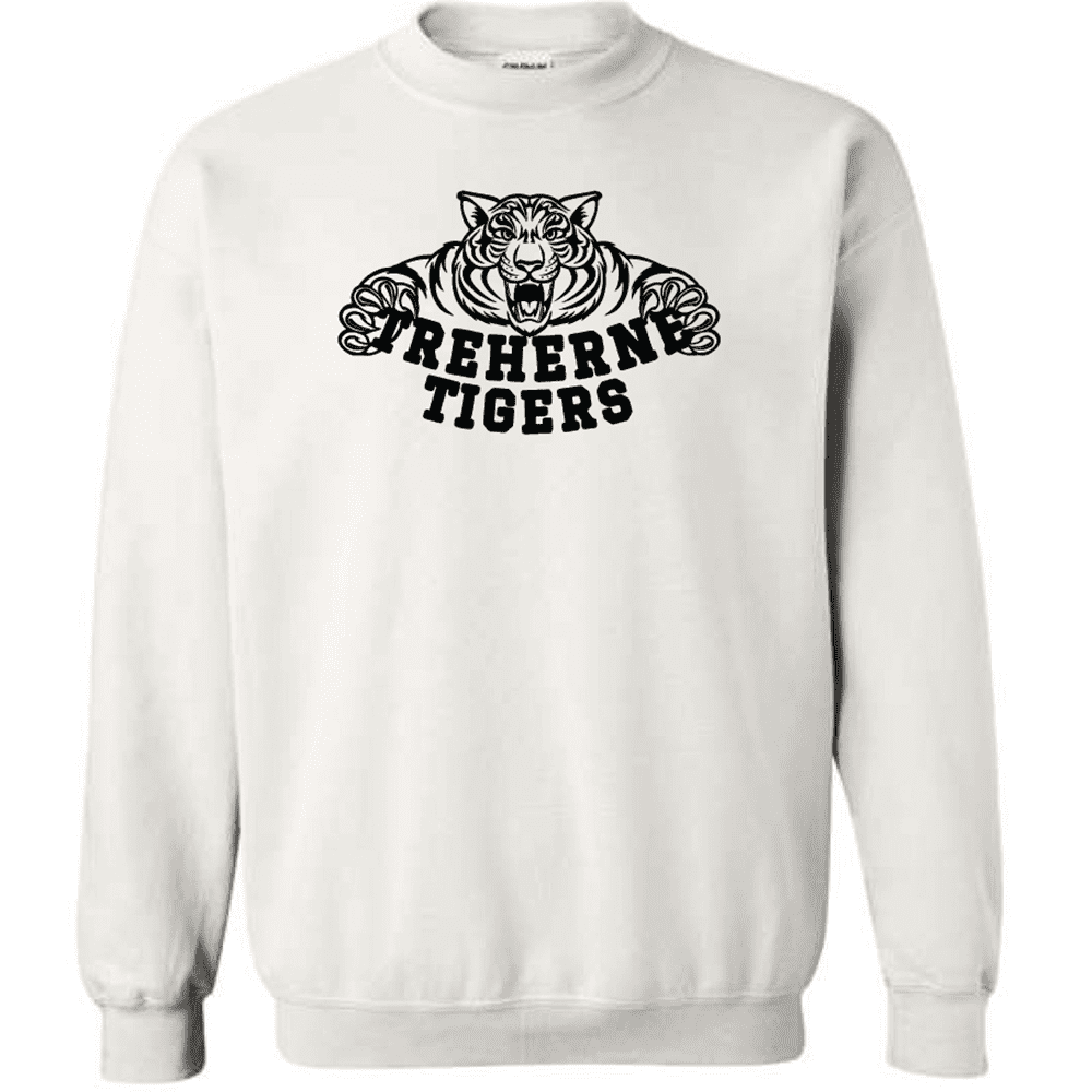 G180 Gildan Heavy Blend Fleece Crew Sweatshirt - White