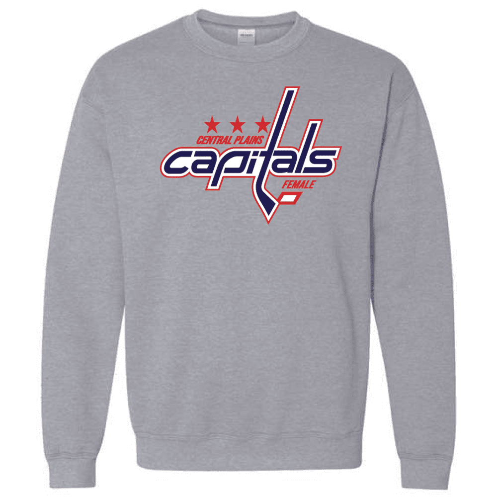 G180 Gildan Heavy Blend Fleece Crew Sweatshirt - Sport Grey