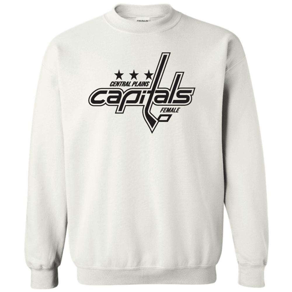 G180 Gildan Heavy Blend Fleece Crew Sweatshirt - White