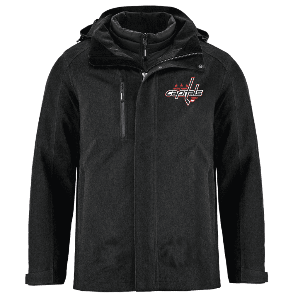 L06000 Heritage 54 Apex Men's 3-In-1 Jacket - Black