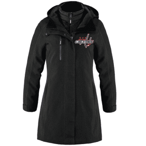 L06001 Heritage 54 Apex Ladies' 3-In-1 Jacket - Black