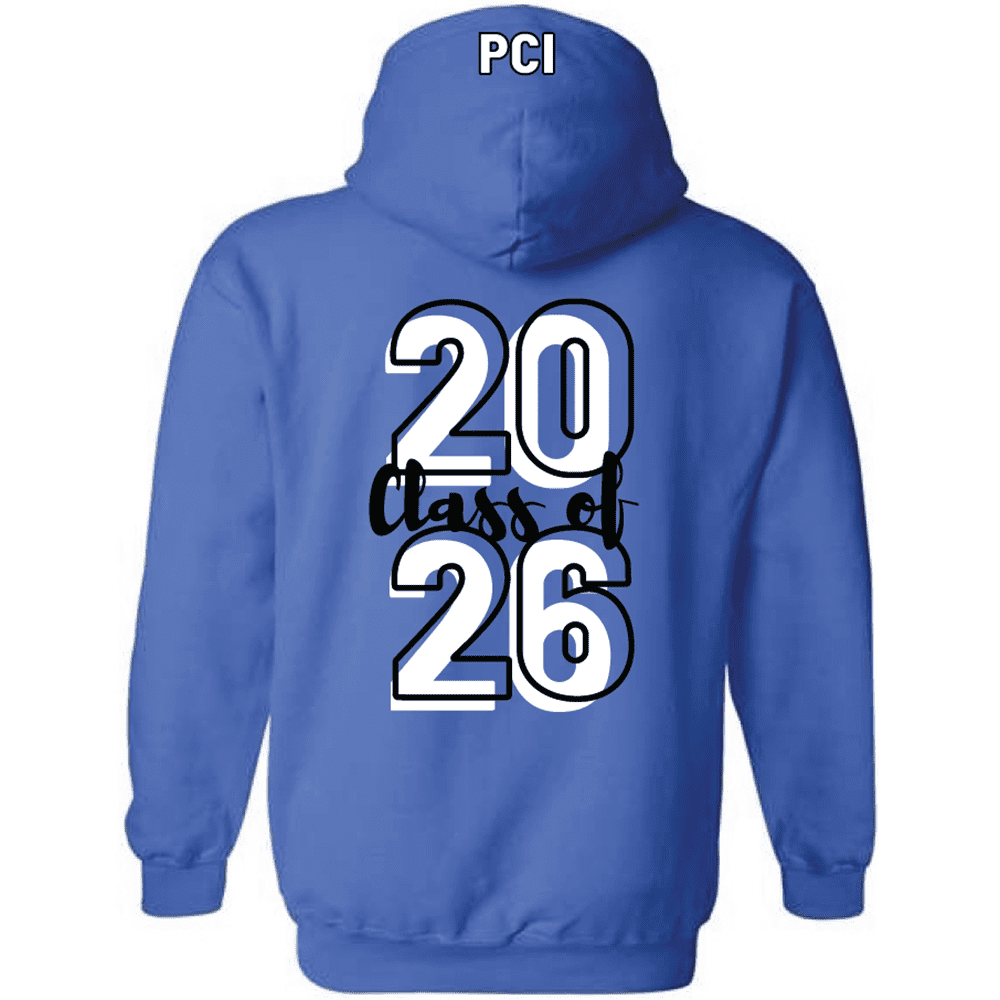 G185 Gildan Heavy Blend 8 oz., 50/50 Hooded Sweatshirt - Royal - Image 2