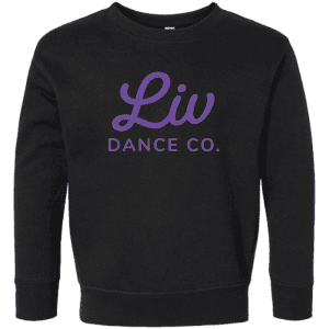 3317 Rabbit Skins Toddler Fleece Crewneck Sweatshirt - Black