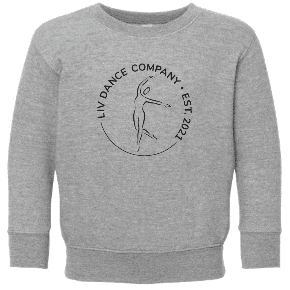 3317 Rabbit Skins Toddler Fleece Crewneck Sweatshirt - Heather