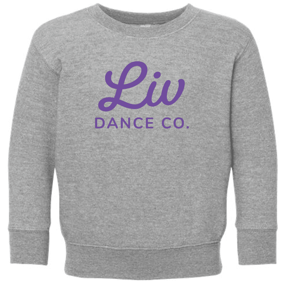 3317 Rabbit Skins Toddler Fleece Crewneck Sweatshirt - Heather