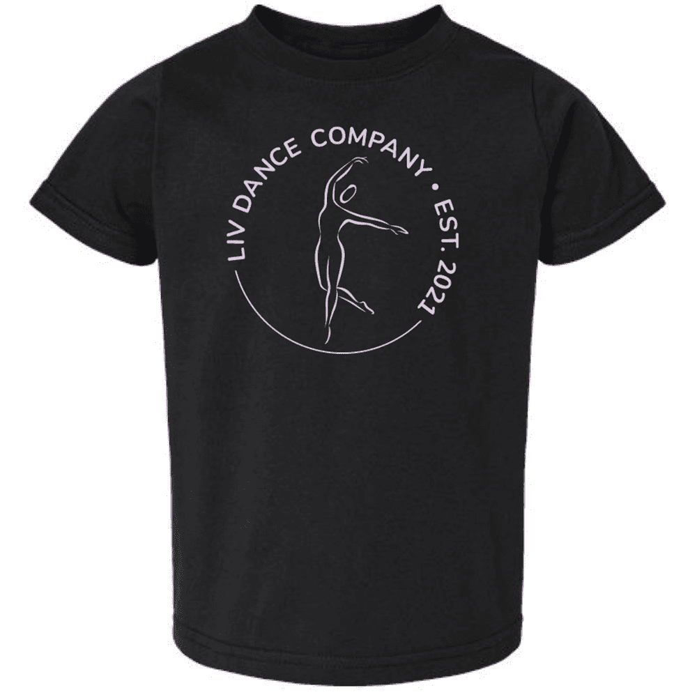 3321 Rabbit Skins Toddler T-Shirt - Black