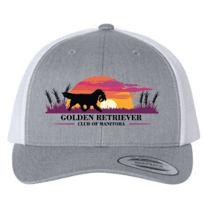 6606 Yupoong Adult Retro Trucker Cap - Heather Grey/White