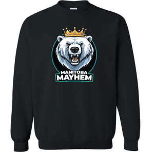 G180 Gildan Heavy Blend Fleece Crew Sweatshirt - Black