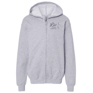 G186 Gildan Heavy Blend Full-Zip Hooded Sweatshirt - Sport Grey