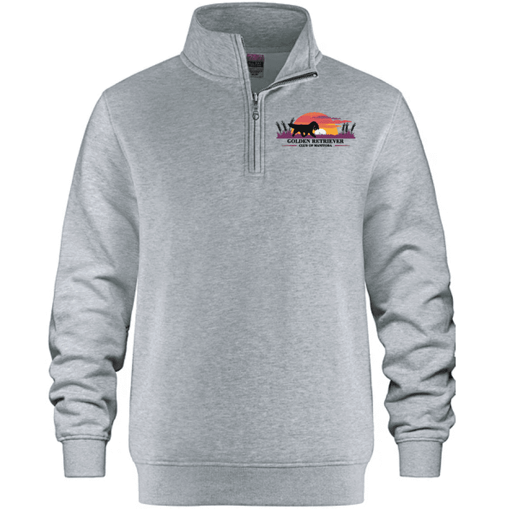 L00545 CSW 24/7 Flux 1/4 Zip Sweatshirt - Athletic Heather Grey