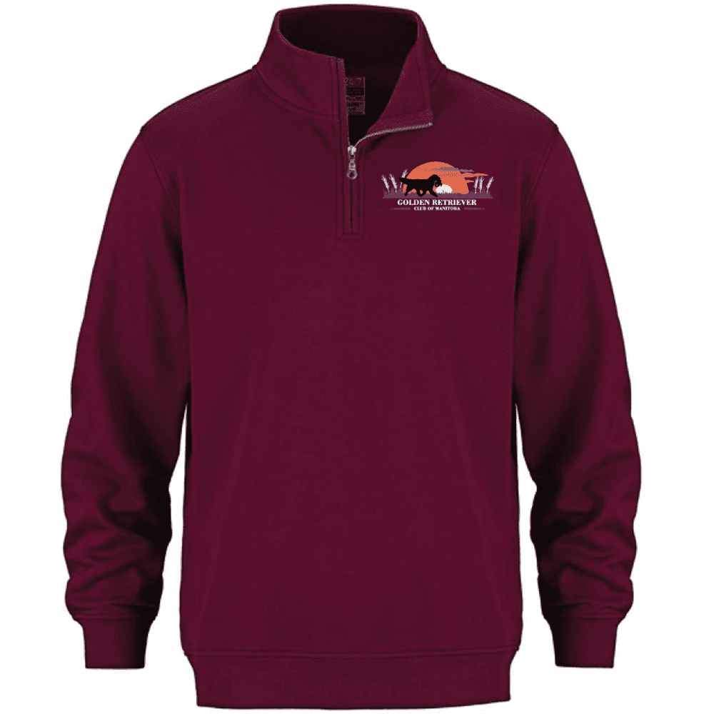 L00545 CSW 24/7 Flux 1/4 Zip Sweatshirt - Maroon