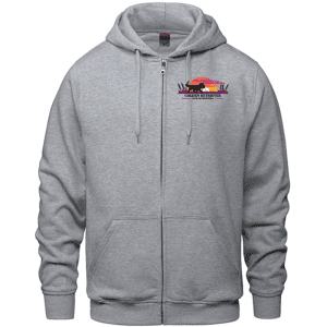 L00555 CSW 24/7 Surfer Full-Zip Hooded Sweatshirt - Athletic Heather Grey